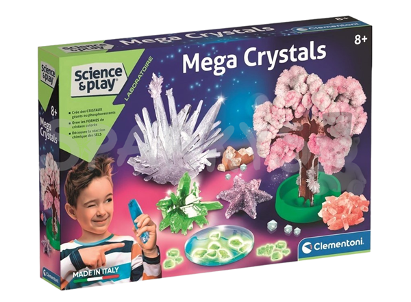 Levně Clementoni SCIENCE - Mega krystaly, Sleva 120%