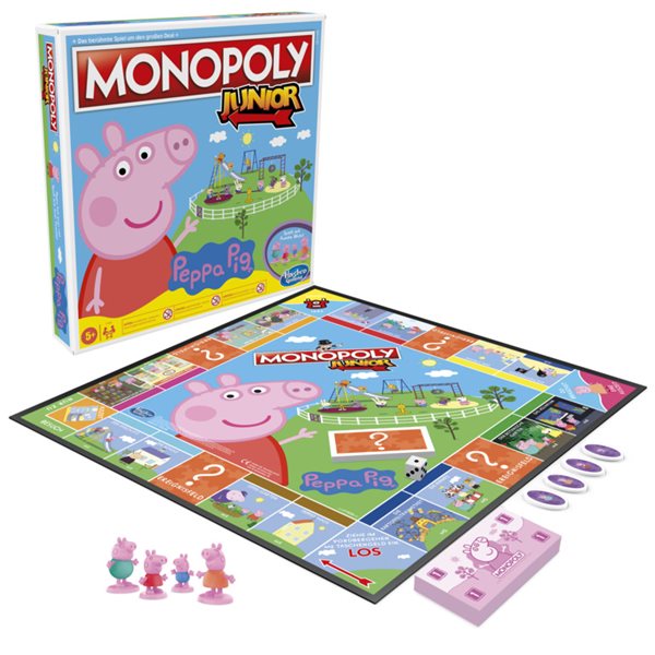 Levně Monopoly Junior - prasátko Peppa