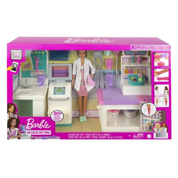 Barbie Klinika 1. pomoci s doktorkou, herní set, Sleva 500%