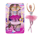Barbie Svítící magická baletka s růžovou třpytivou sukní