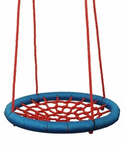 Houpací kruh (průměr 100cm) - červeno-modrý