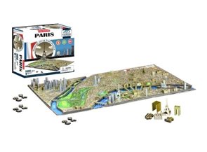 Puzzle 4D - Cityscape Time panorama Paříž