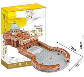 Puzzle 3D Bazilika sv. Petra