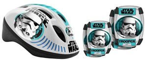 Bezpečnostní set Star Wars helma, kolenní a loketní chrániče