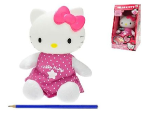 Lampička Hello Kitty 21 cm na baterie se světlem a zvukem, 12 m+