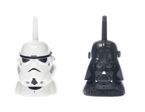 Star Wars vysílačky Darth Vader a Storm Trooper 16,5cm 2.4GHz na baterie