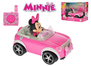 Minnie R/C cabriolet 17cm 2,4GHz na baterie 18m+