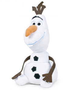 Ledové království sněhulák Olaf plyšový 30cm sedící 0m+