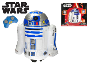 Star Wars R/C Jumbo R2-D2 nafukovací, 64,5cm plná funkce na baterie se zvukem
