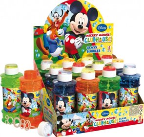 Bublifuk Mickey Mouse ClubHouse 300ml 16,5cm, mix barev