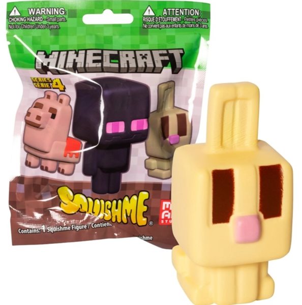 Figurka Minecraft SquishMe S4, mix druhů