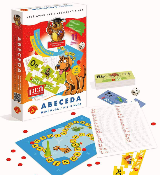 Levně ABECEDA není nuda (11 her v 1) - vzdělávací hra