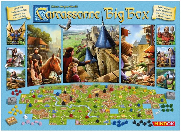 Levně Carcassonne: Big Box (2017)