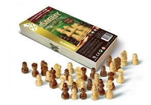 Šachy magnetické dřevěné