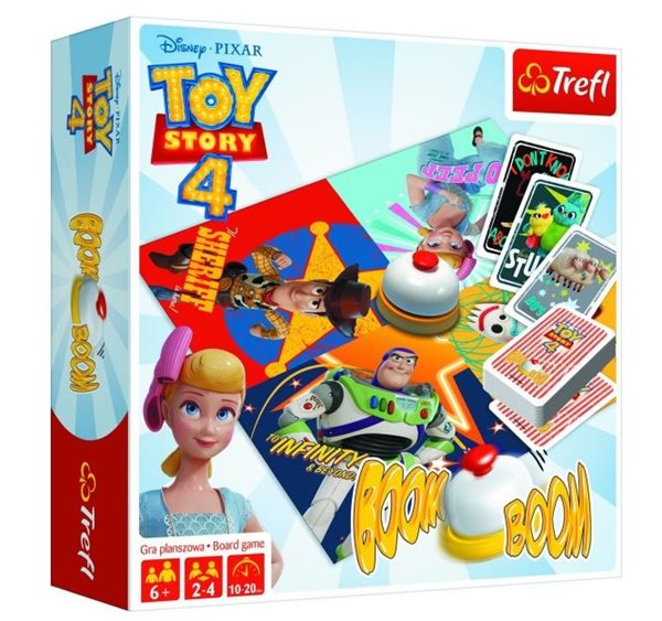 Levně Boom Boom Příběh hraček 4/ Toy Story 4 - společenská hra