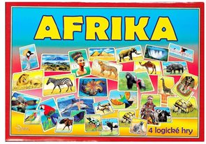 Logické hry Afrika v krabičce