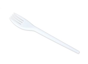 Plastové vidličky bílé  ( 24 ks )
