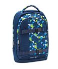 Studentský batoh Belmil Wave Air Sport - Green Blue Mosaic