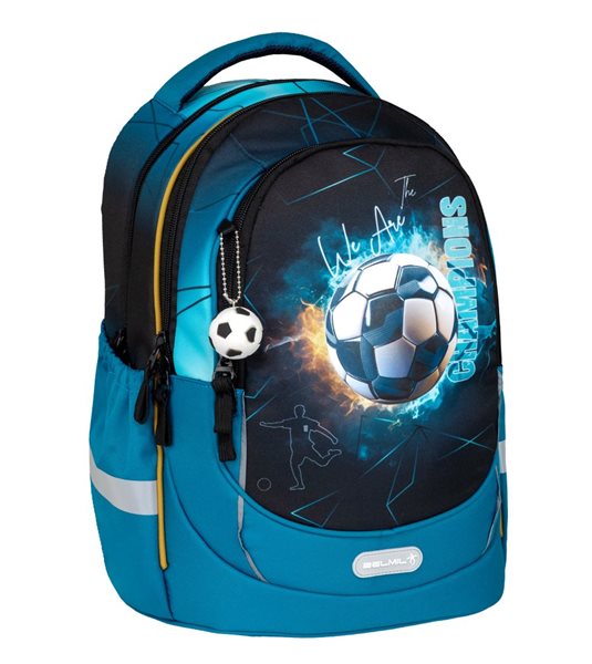 Školní batoh Belmil Leisure Plus - Fire Football
