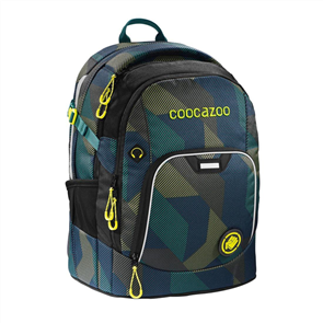 Školní batoh CoocaZoo - RayDay - Polygon Bricks