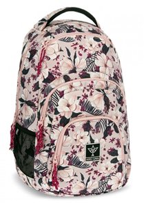 Studentsk&#253; batoh Ars Una - Flowery Pink AU2