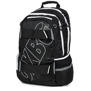 Studentský batoh OXY SPORT Black Line - White