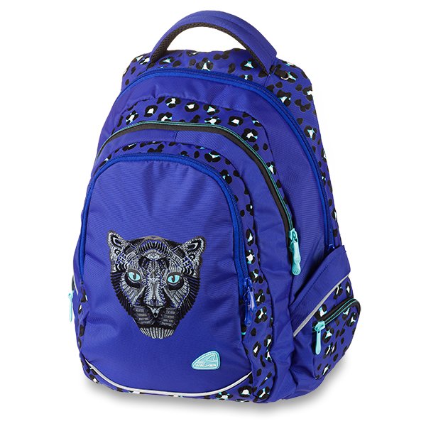 Levně Studentský batoh WALKER Fame - Blue Panther