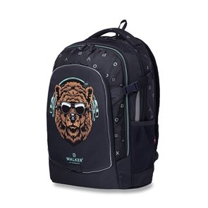 Školn&#237; batoh WALKER Fame - Bear Buddy Dark Grey