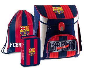 Školní set Ars Una - FC Barcelona 18 - aktovka + penál (plný) + sáček na cvičky