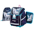 Školní set OXY PREMIUM Light - Unicorn galaxy (aktovka + penál + sáček)
