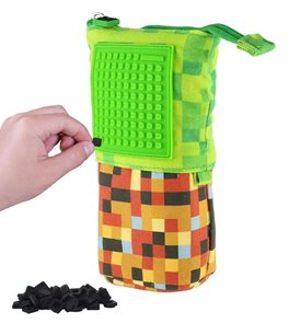PIXIE CREW studentsk&#253; POP-UP pen&#225;l - MINECRAFT - zelen&#253;