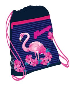 Sáček na cvičky Belmil - Flamingo