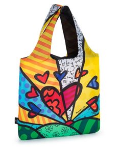 Dámská nákupní taška Bagmaster - BAG 22 B HEART
