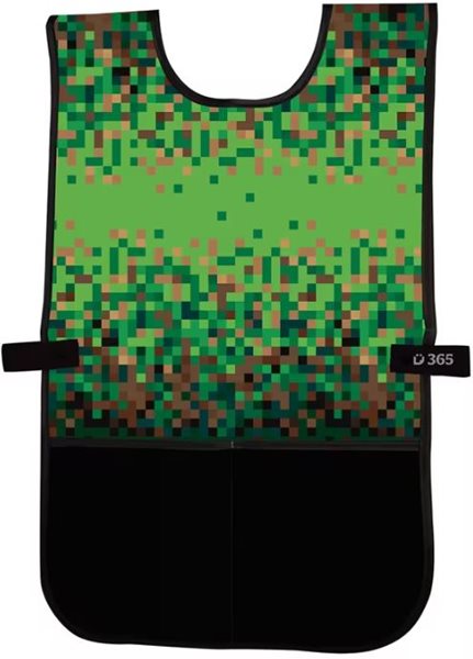 Zástěrka na výtvarnou výchovu pončo Pixel