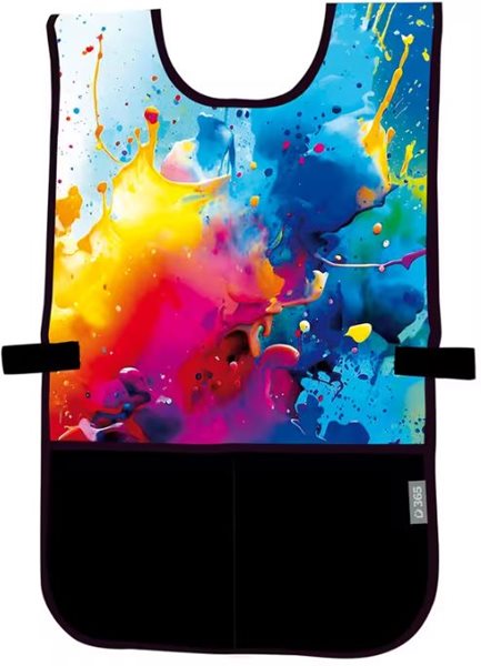 Zástěrka na výtvarnou výchovu pončo Paint