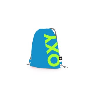Sáček na cvičky OXY - Neon Blue