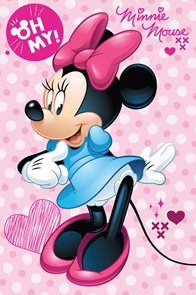 Dětsk&#225; deka - Minnie &quot;Oh my!&quot;