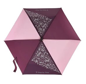 Dětský skládací deštník Step by Step - růžový/fialový/vínový