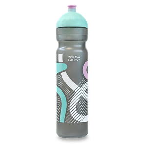 Zdrav&#225; lahev 1 l - SPORT ELEMENT - tyrkysov&#225;