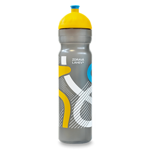 Zdrav&#225; lahev 1 l - SPORT ELEMENT - žlut&#225;