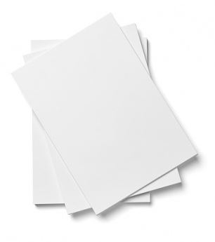 Recept - bianco, volné listy pro laser tiskárny - A6