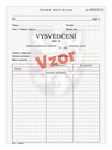 Vysvědčení o získání základního vzdělání v základní škole pro tisk QR kódu