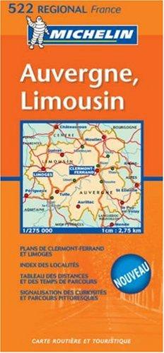 Francie - MI522 - Auvergne,Limousin 1:275