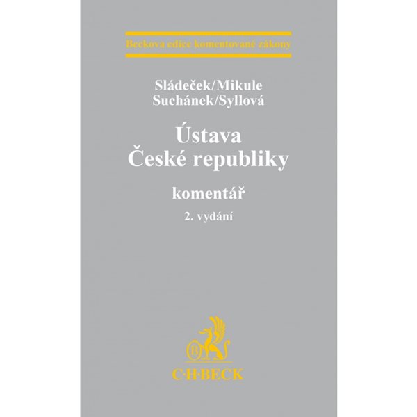Ústava České republiky - Sládeček, Mikule, Syllová, Suchánek