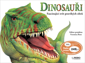 Dinosauři - Fascinující svět pravěkých obrů - 30x22 cm, Sleva 150%