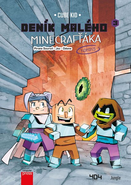 Deník malého Minecrafťáka: komiks 3 - Cube Kid - A4