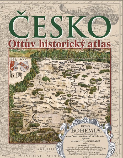 Česko Ottův historický atlas - 237 x 288 x 27, Sleva 500%