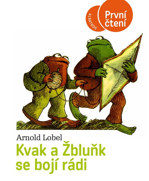 Kvak a Žbluňk se bojí rádi - Arnold Lobel - 16x20 cm