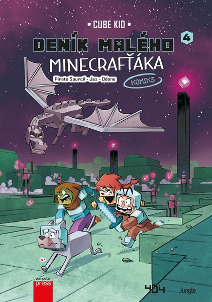 Deník malého Minecrafťáka: komiks 4 - Cube Kid - 210x297 mm