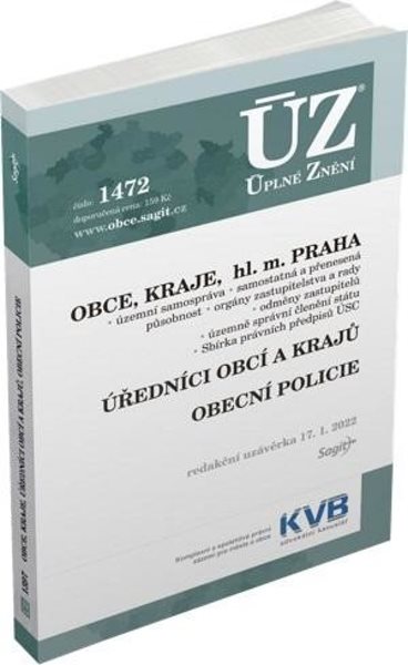 Levně ÚZ 1472 / Obce, Kraje, hl. m. Praha, Úředníci obcí a krajů, Obecní policie 2022